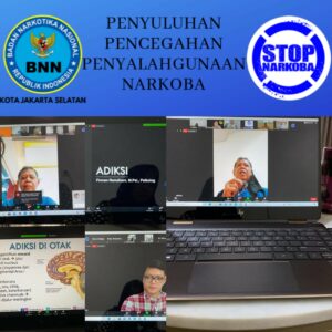 Webinar "Dampak Adiksi secara Neuropsikologis" bersama Behave Clinic dan BNNK Jakarta Selatan