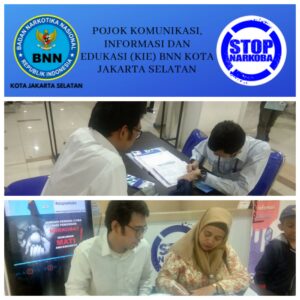 Pojok Komunikasi, Informasi dan Edukasi (KIE) BNN Kota Jakarta Selatan