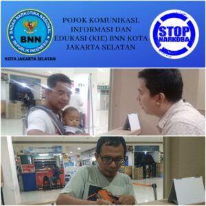 Pojok Komunikasi, Informasi dan Edukasi (KIE) BNN Kota Jakarta Selatan