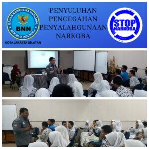 Diseminasi Informasi P4GN melalui tatap muka kepada siswa/i konselor sebaya SMA Negeri 37 Jaksel