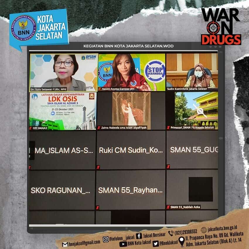Kegiatan Peningkatan Kesadaran Hukum dan Hak Asasi Manusia Bagi Siswa Menengah Atas Tahun 2021