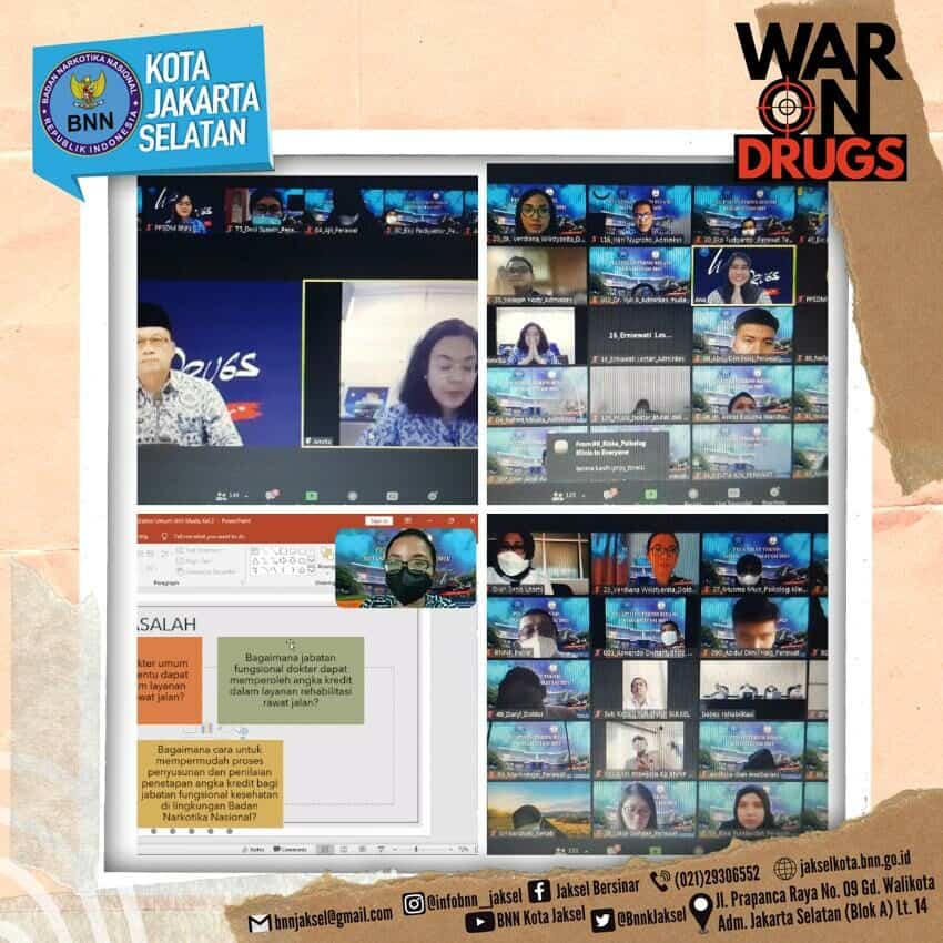 Pelatihan Teknis Bidang Rehabilitasi BNN Pelatihan Teknis Bidang Rehabilitasi BNN