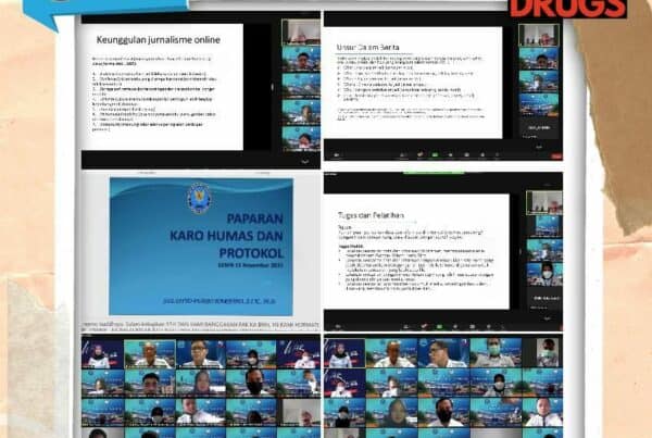 Pelatihan Pemanfaatan Media Sosial dan Website di Lingkungan BNN RI