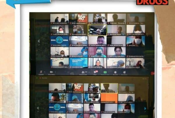 Webinar Pelatihan Sistem Informasi Deputi Bidang Pencegahan BNN RI