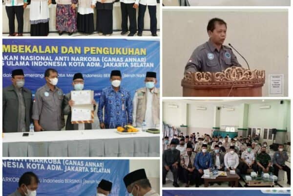 Pelantikan pengurus Ganas Annar MUI dan Pembekalan Narkoba Jakarta Selatan