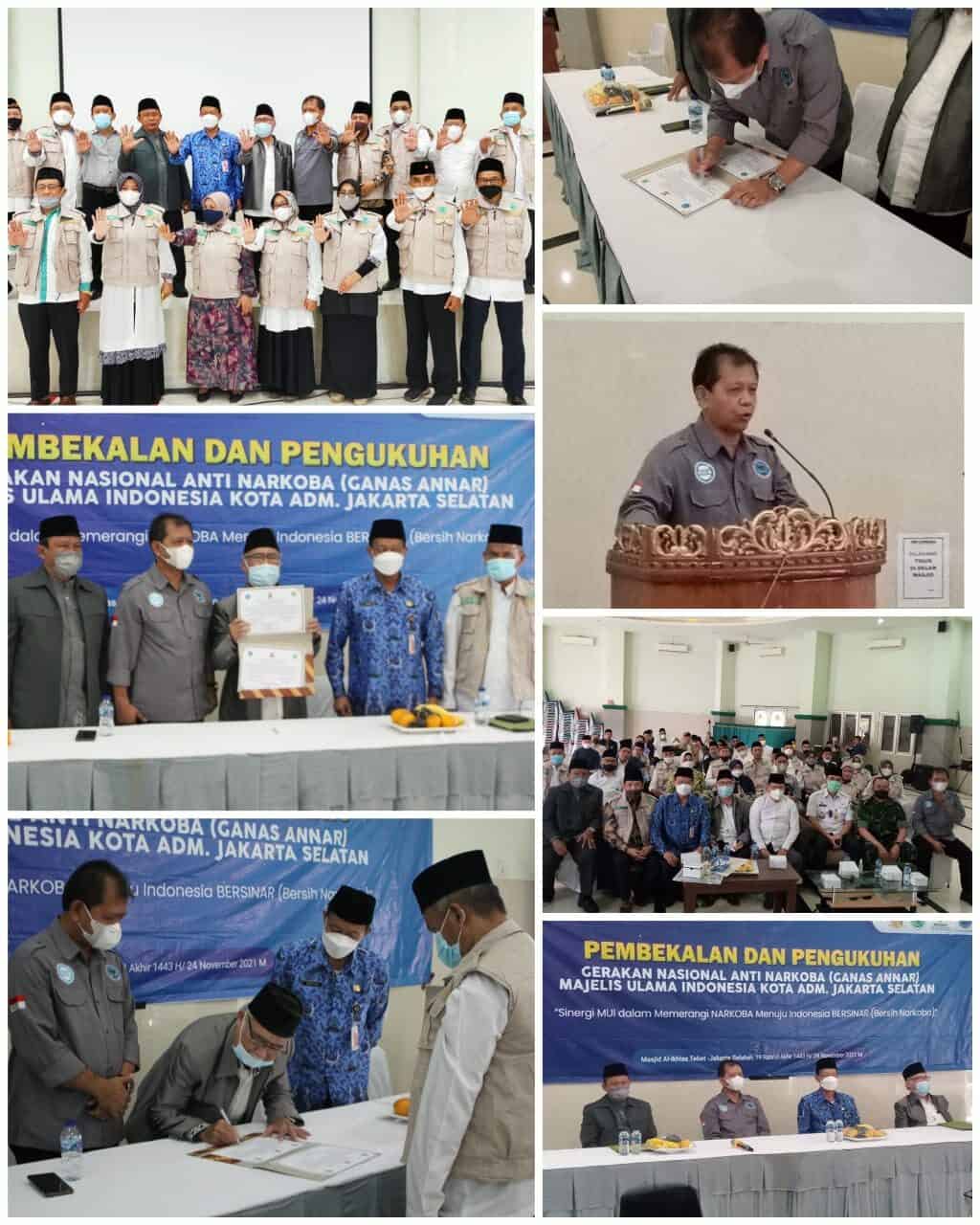 Pelantikan pengurus Ganas Annar MUI dan Pembekalan Narkoba Jakarta Selatan Pelantikan pengurus Ganas Annar MUI dan Pembekalan Narkoba Jakarta Selatan