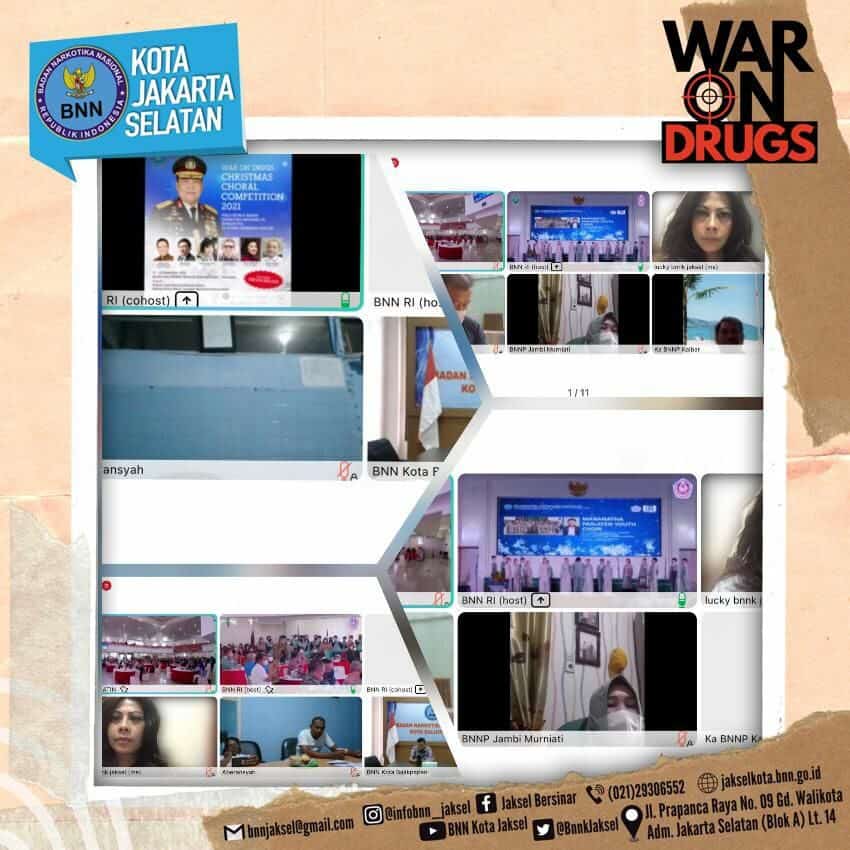 Kampanye P4GN War on Drugs Sing Against Drugs Choir Competition 2021 Kampanye P4GN War on Drugs Sing Against Drugs Choir Competition 2021