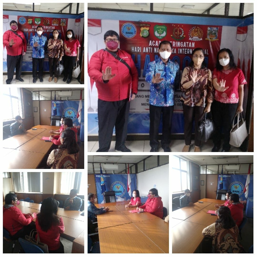 Audiensi Komunitas Kasih Hamba Tuhan Gereja (K2HTG) dengan BNNK Jakarta Selatan Audiensi Komunitas Kasih Hamba Tuhan Gereja (K2HTG) dengan BNNK Jakarta Selatan