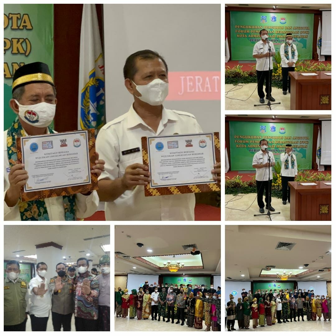Penandatanganan Komitmen bersama dan Pengukuhan Anggota FPK (Forum Pembaruan Kebangsaan) Kota Adm Jakarta Selatan Penandatanganan Komitmen bersama dan Pengukuhan Anggota FPK (Forum Pembaruan Kebangsaan) Kota Adm Jakarta Selatan