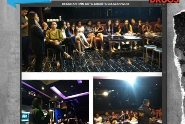 Diseminasi Informasi P4GN di THM The Best Karaoke Jakarta Selatan