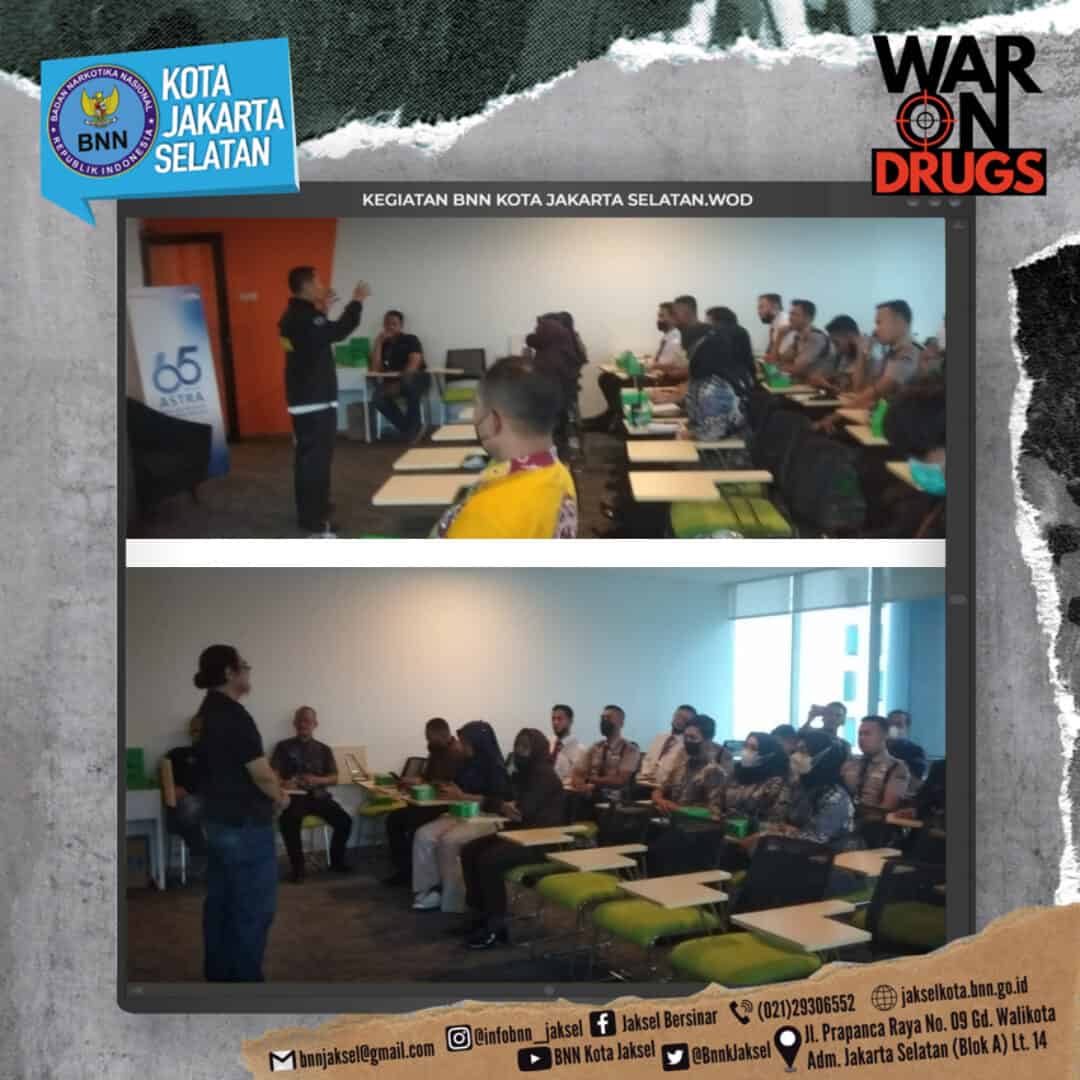 Kegiatan Sharing Session Pengenalan Bahaya Narkotika bagi anggota Security dan Manajemen PT Samadista Karya Kegiatan Sharing Session Pengenalan Bahaya Narkotika bagi anggota Security dan Manajemen PT Samadista Karya