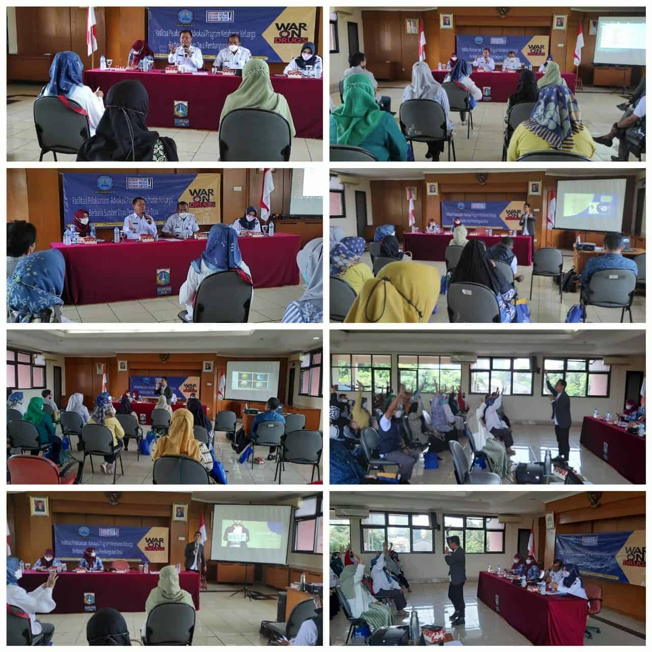 Pelaksanaan fasilitasi Advokasi program ketahanan keluarga anti narkoba berbasis sumber daya pembangunan desa di Kelurahan Cipete Utara Pelaksanaan fasilitasi Advokasi program ketahanan keluarga anti narkoba berbasis sumber daya pembangunan desa di Kelurahan Cipete Utara