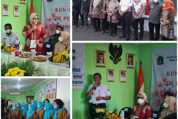 Kunjungan Kerja Ketua TP PKK Provinsi DKI Jakarta di Kelurahan Pasar Manggis Kecamatan Setiabudi Jakarta Selatan