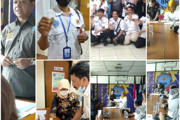 Penandatanganan Komitmen Bersama Wujudkan Lingkungan Bersinar antara BNN Kota Jakarta Selatan dengan Yayasan Ratu Amanah Indonesia ( RAISA ).