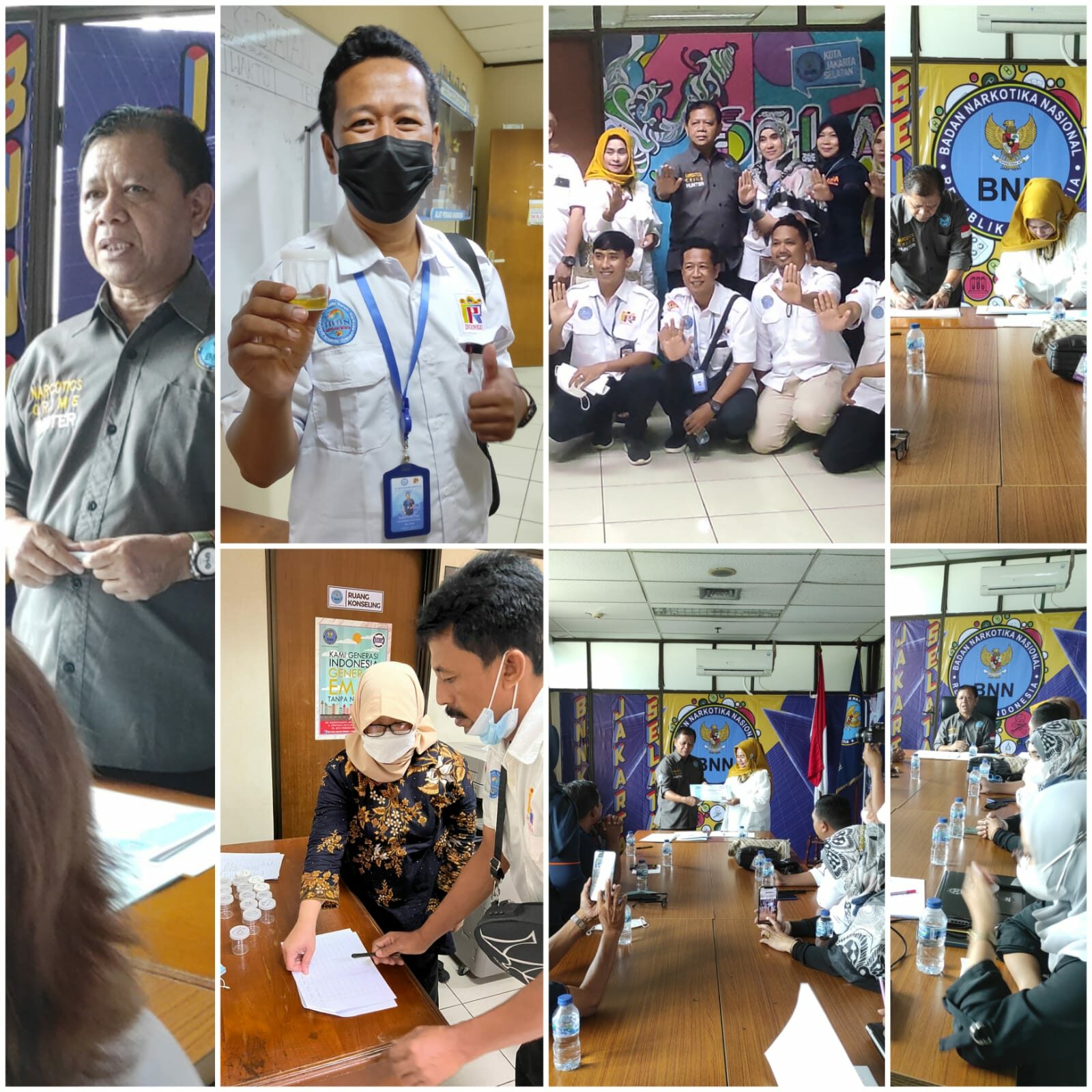 Penandatanganan Komitmen Bersama Wujudkan Lingkungan Bersinar antara BNN Kota Jakarta Selatan dengan Yayasan Ratu Amanah Indonesia ( RAISA ). Penandatanganan Komitmen Bersama Wujudkan Lingkungan Bersinar antara BNN Kota Jakarta Selatan dengan Yayasan Ratu Amanah Indonesia ( RAISA ).