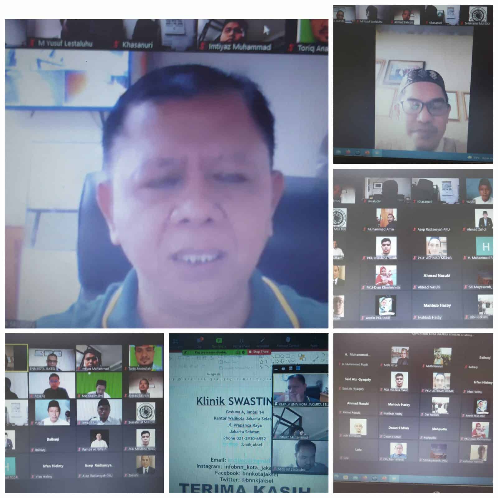 Kegiatan Sosialisasi Pencegahan narkoba Dengan anggota MUI Cabang Jakarta Selatan Kegiatan Sosialisasi Pencegahan narkoba Dengan anggota MUI Cabang Jakarta Selatan