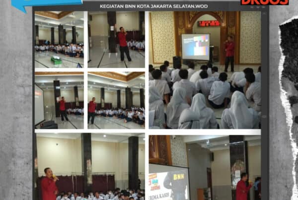 Sosialisasi Bahaya Penyalahgunaan Narkoba di Kalangan Remaja rangka kegiatan MPLS (Masa Pengenalan Lingkungan Sekolah)