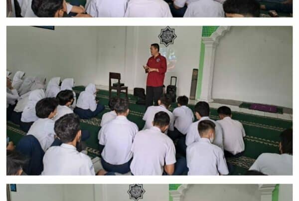 Sosialisasi pencegahan Narkoba dalam rangka kegiatan MPLS (Masa Pengenalan Lingkungan Sekolah)