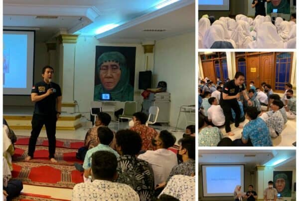 Sosialisasi pencegahan narkoba dalam rangka kegiatan MPLS (Masa Pengenalan Lingkungan Sekolah)
