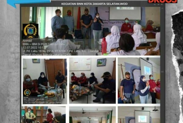 Sosialisasi Bahaya Narkoba rangka kegiatan MPLS (Masa Pengenalan Lingkungan Sekolah)