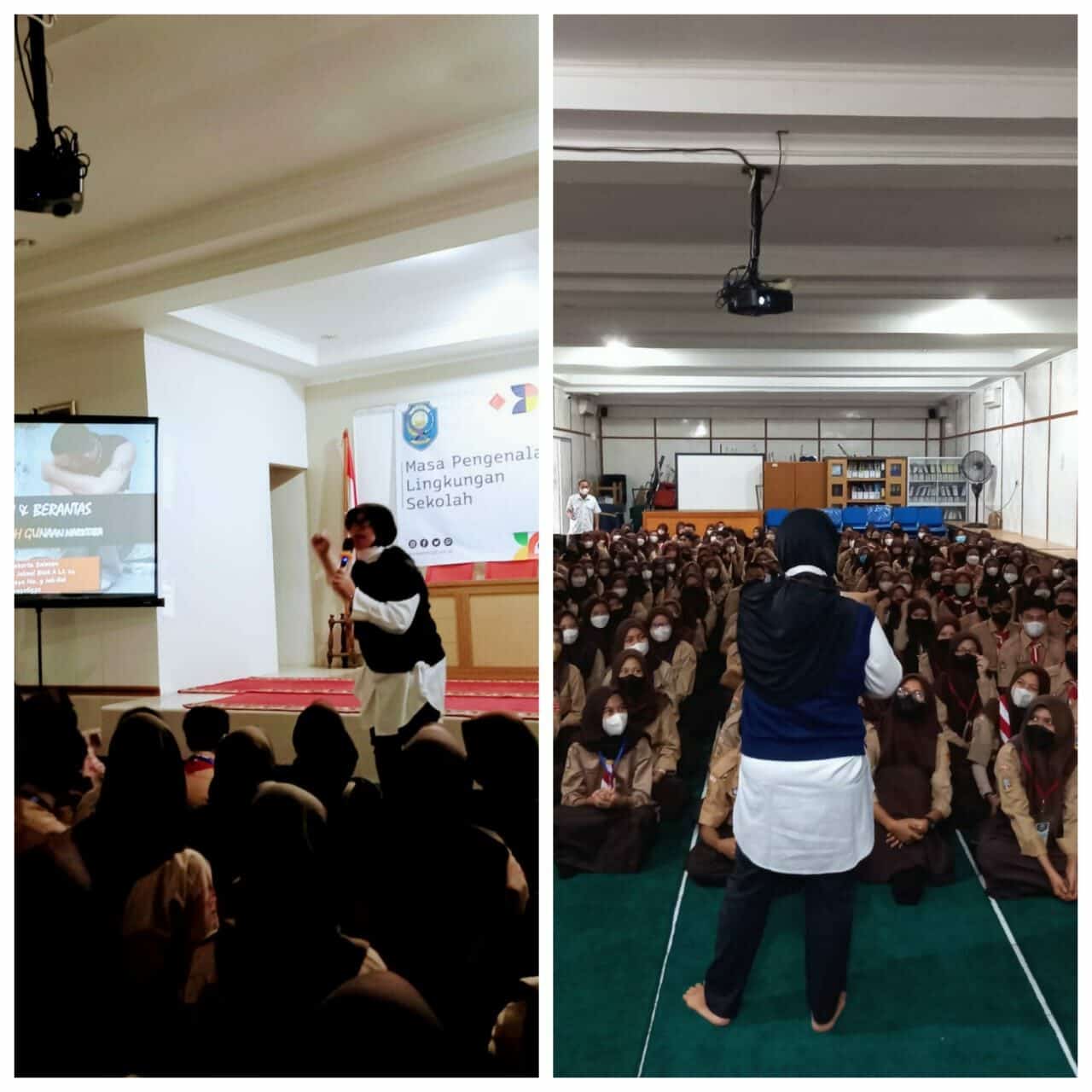 Sosialisasi pencegahan bahaya lahgun narkoba dalam rangka kegiatan MPLS (Masa Pengenalan Lingkungan Sekolah) Sosialisasi pencegahan bahaya lahgun narkoba dalam rangka kegiatan MPLS (Masa Pengenalan Lingkungan Sekolah)