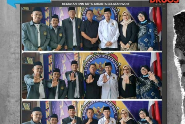 Audiensi BNN Kota Jakarta Selatan dengan LDII Kota Jakarta Selatan