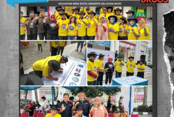 Penandatanganan Komitmem Bersama Wujudkan Lingkungan Bersinar pada Jatinegara Kreatif Festival 2022