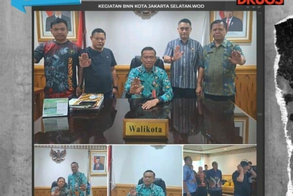 Audiensi dengan Walikota Kota Administrasi Jakarta Selatan