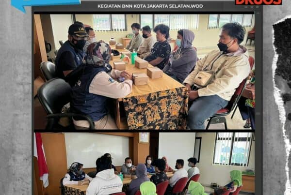 Pelaksanaan Layanan Wajib IBM kelurahan Pondok Labu (Keterampilan Hidup)