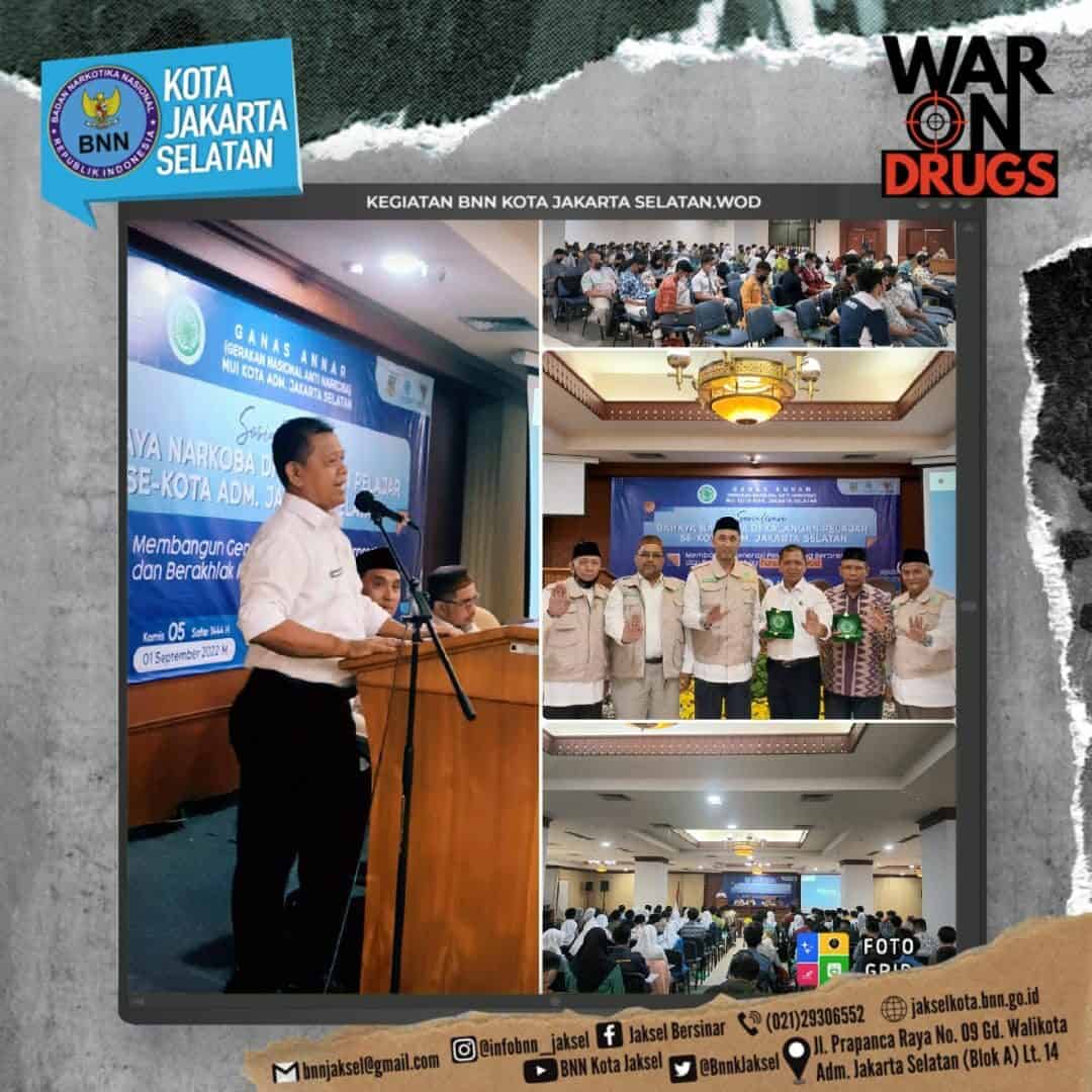 Sosialisasi Bahaya Narkoba Di Kalangan Pelajar Se-Kota Administrasi Jakarta Selatan Sosialisasi Bahaya Narkoba Di Kalangan Pelajar Se-Kota Administrasi Jakarta Selatan