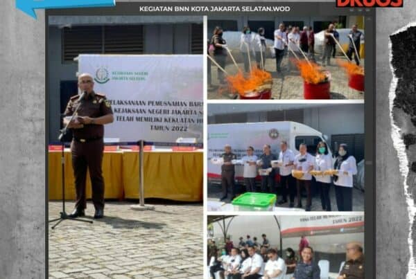 Pemusnahan Barang Bukti Berupa Narkotika, Psikotropika dan Barang Bukti Jenis Lainnya