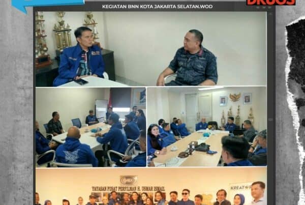 Audiensi Dengan PARFI (Persatuan Artis Film Indonesia) Wilayah Kota Jakarta Selatan – Sosialisasi Gelorakan Mars BNN