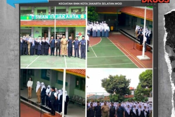 Sosialisasi pencegahan narkoba di SMAN 49 Jakarta Selatan