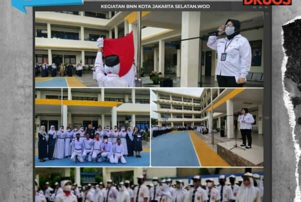 Sosialisasi pencegahan narkoba di SMPN 240 Jakarta Selatan