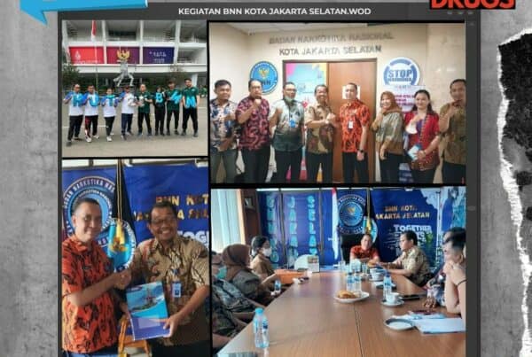 Kunjungan BNNK Banyumas ke BNN Kota Jakarta Selatan