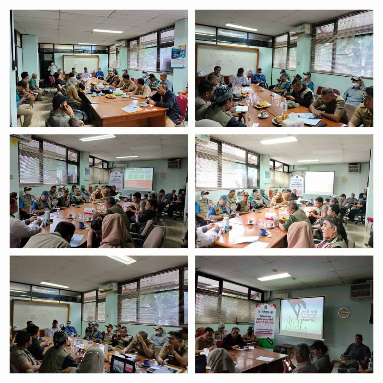 Sosialisasi SK Tim Terpadu P4GB dan Peduli Nambe di Kecamatan Tebet