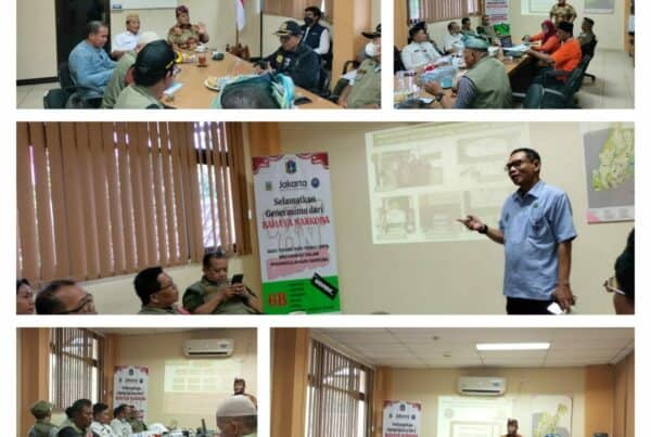 Sosialisasi SK Tim Terpadu P4GN dan Peduli Nambe di Kecamatan Jagakarsa