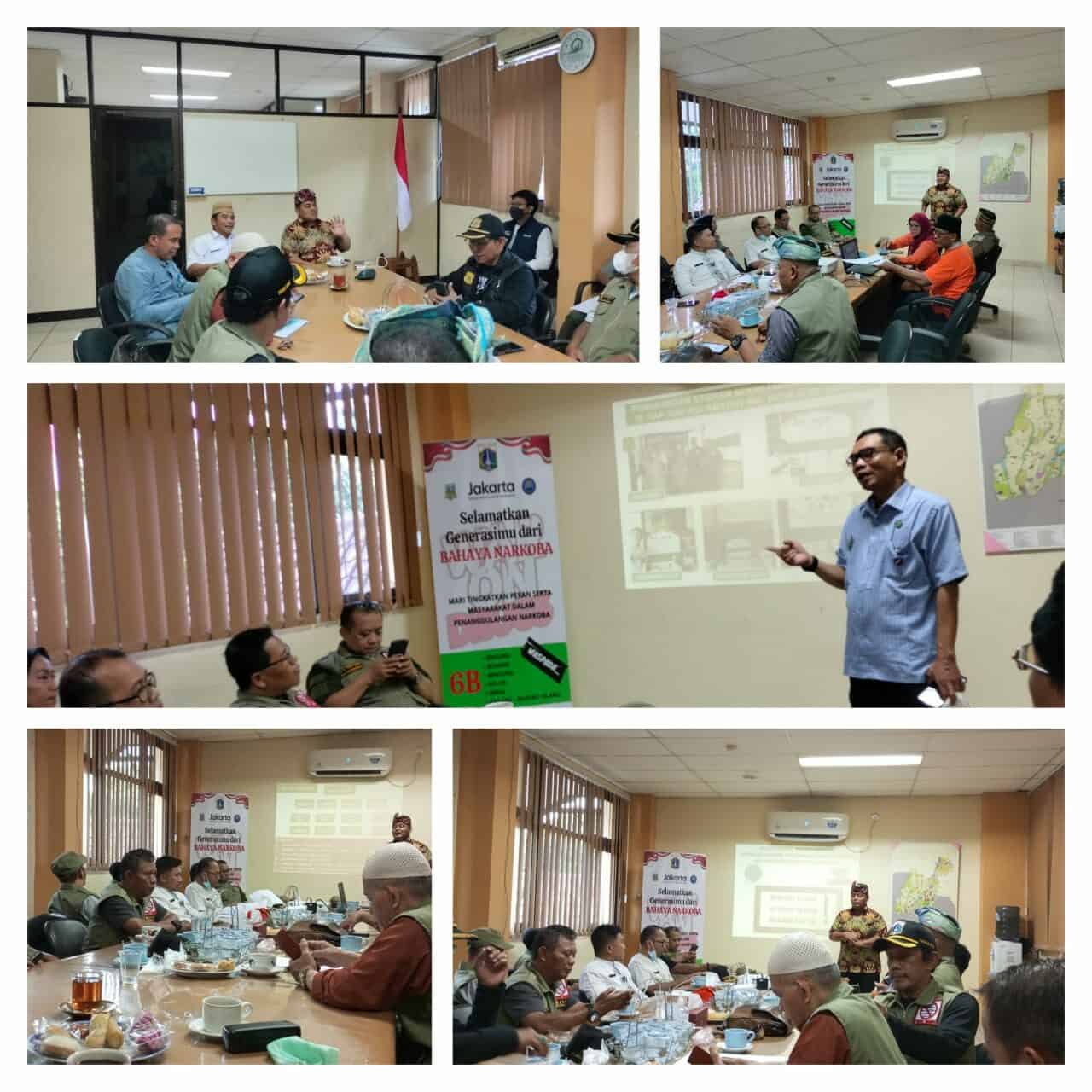 Sosialisasi SK Tim Terpadu P4GN dan Peduli Nambe di Kecamatan Jagakarsa