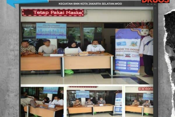 Kegiatan #Door to Door# di Kecamatan Pesanggrahan