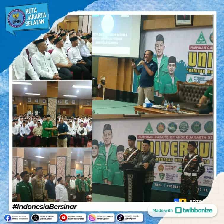 Kegiatan program Universum ( pendidikan pelatihan, seminar , launching unit kerja ansor) dg tema Berikan manfaat untuk semesta alam