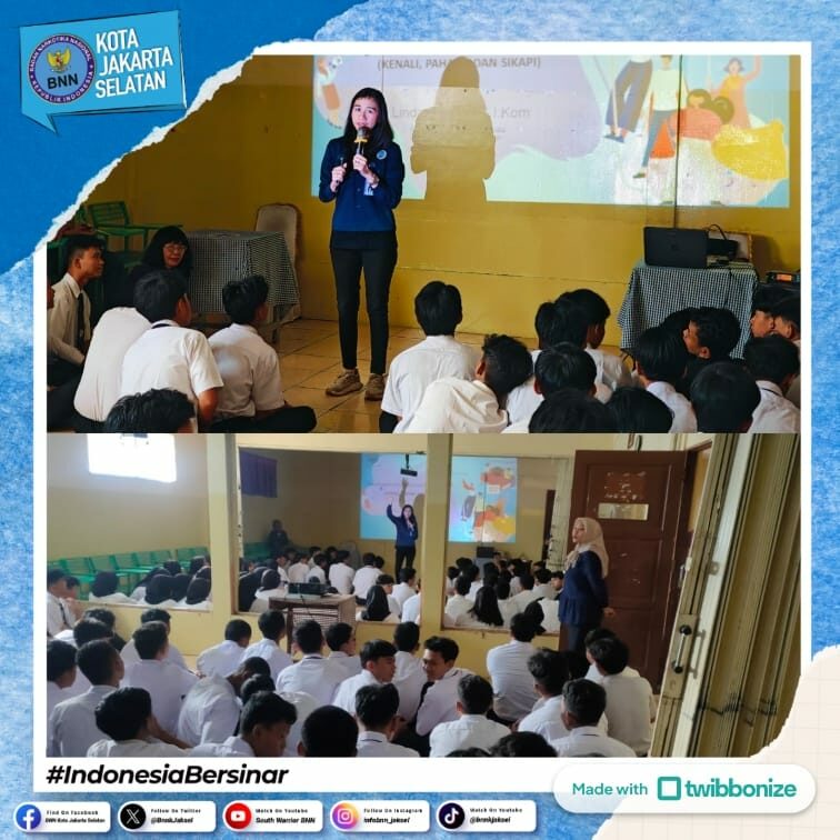 Sosialisasi Bahaya Penyalahgunaan Narkoba pada MPLS (Masa Pengenalan Lingkungan Sekolah) di SMP, SMA/K dan PKBM Wilayah Jakarta Selatan Konsep Otomatis