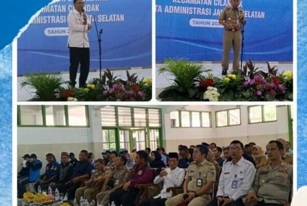 Kegiatan pengukuhan anggota IBM Mandiri kelurahan Cipete Selatan Kecamatan Cilandak