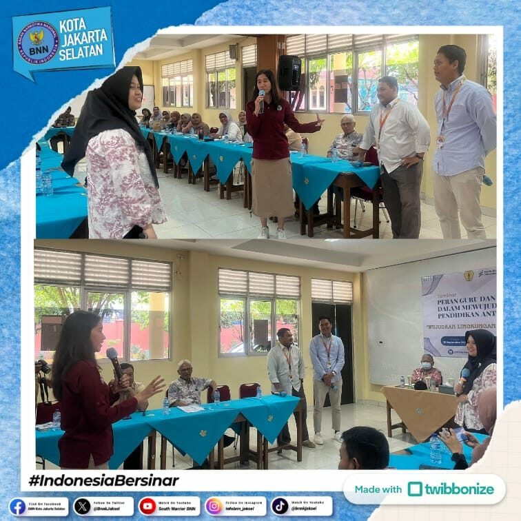 Sosialisasi Bahaya Penyalahgunaan Narkoba kepada Para Guru dan Pegawai SMP Suluh Sosialisasi Bahaya Penyalahgunaan Narkoba kepada Para Guru dan Pegawai SMP Suluh