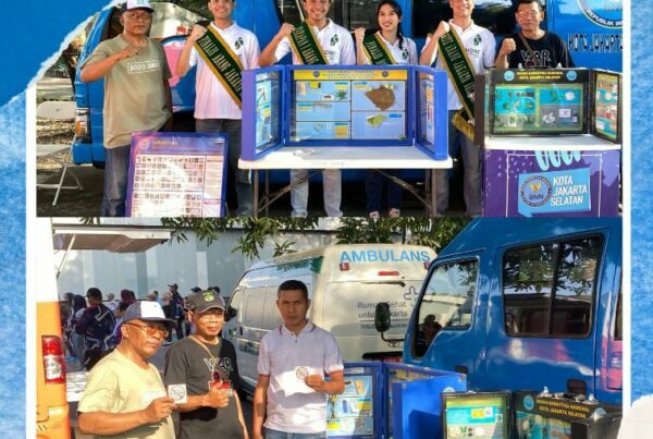 Sosialisasi Bahaya Penyalahgunaan Narkoba pada Hari Bebas Kendaraan Bermotor Tingkat Kota Administrasi Jakarta Selatan