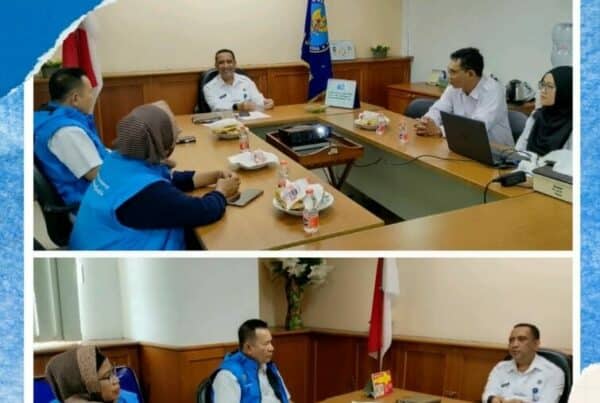 Kegiatan audiensi bersama anggota IBM Mandiri kelurahan Cipete Selatan Kecamatan Cilandak.
