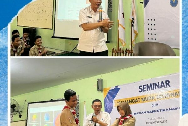 Sosialisasi Bahaya Penyalahgunaan Narkoba kepada pelajar SMP Tri Mulia