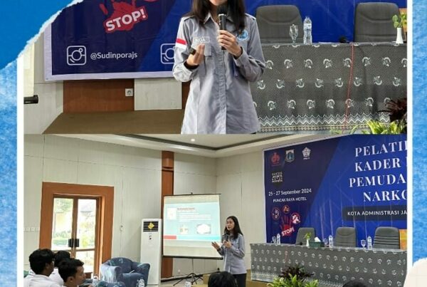 Sosialisasi Bahaya Penyalahgunaan Narkoba pada pembentukan KIPAN (Kader Inti Pemuda Anti Narkoba) Jakarta Selatan