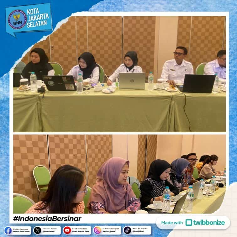 Rapat Pendataan sistem informasi rehabilitasi penyalahguna narkoba terintegrasi Konsep Otomatis