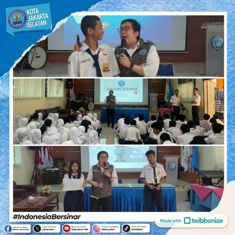 Sosialisasi Bahaya Penyalahgunaan Narkoba di SMP Negeri 37 Jakarta Selatan Sosialisasi Bahaya Penyalahgunaan Narkoba di SMP Negeri 37 Jakarta Selatan