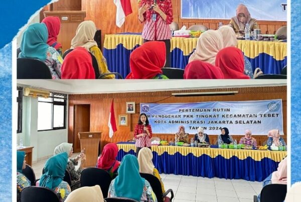 Sosialisasi Bahaya Penyalahgunaan Narkoba pada Pertemuan Rutin PKK Kecamatan Tebet